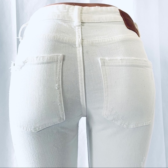 ZARA woman premium denim collection ripped distressed jeans women  4 - Picture 9 of 15